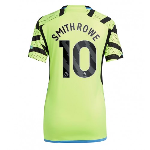 Fotballdrakt Dame Arsenal Emile Smith Rowe #10 Bortedrakt 2023-24 Kortermet